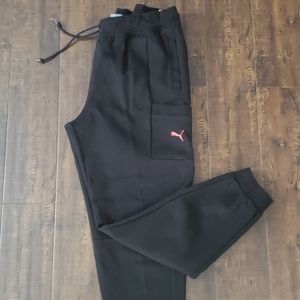 Puma Mens 2XL Black Joggers